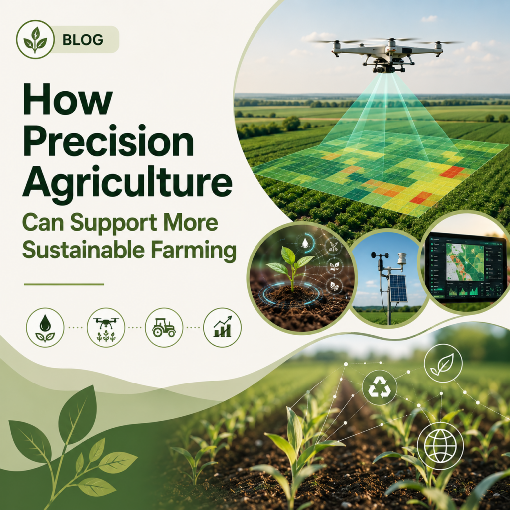 How Precision Agriculture Can Support More Sustainable Farming